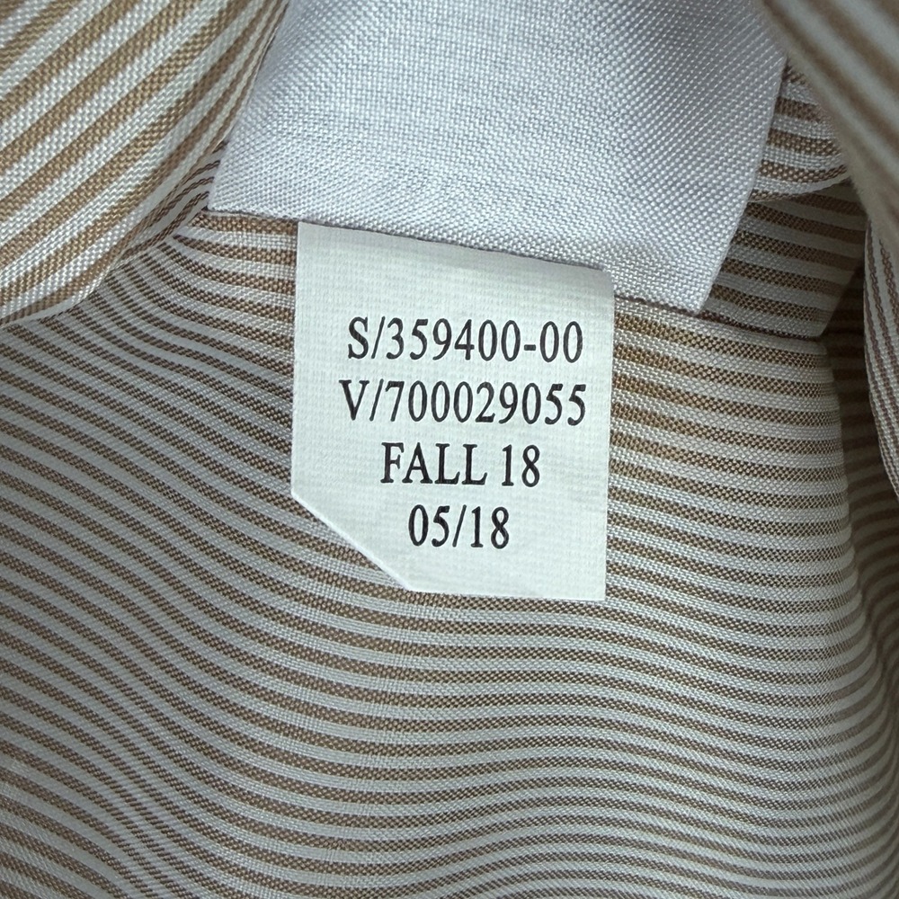 Banana Republic Summer Blazer Mens 38S Rayon Sport Coat Suit Jacket Tan Weave - Picture 12 of 14